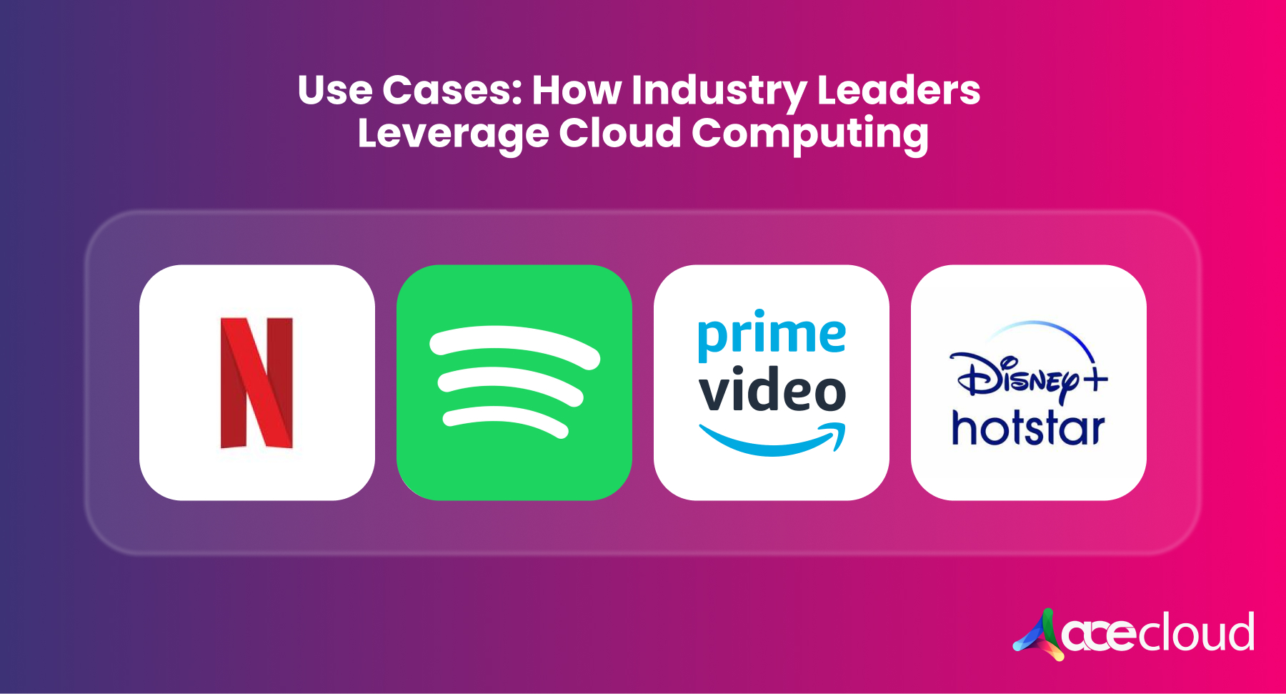 Use Cases: How Industry Leaders Leverage Cloud Computing