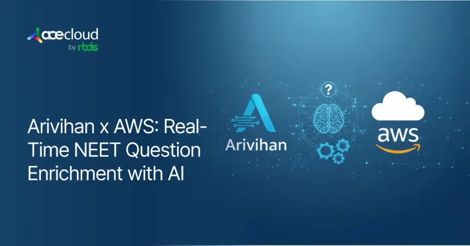 How did Arivihan and AWS build a real-time NEET question AI enrichment pipeline?