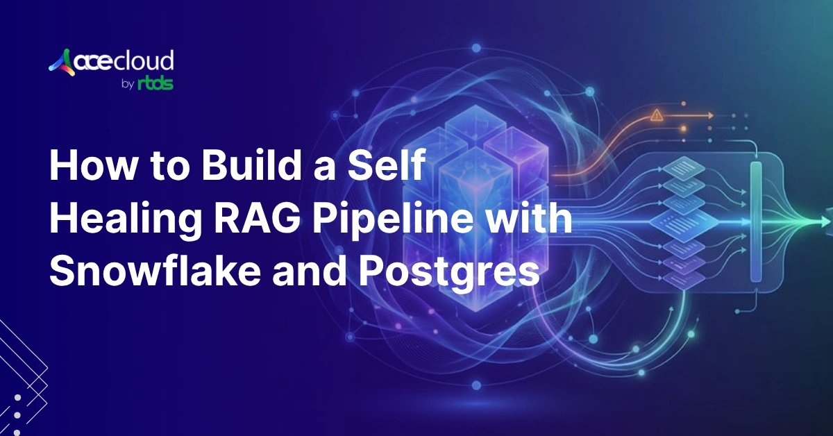 How to Build a Self-Healing RAG Pipeline with Snowflake and Postgres
