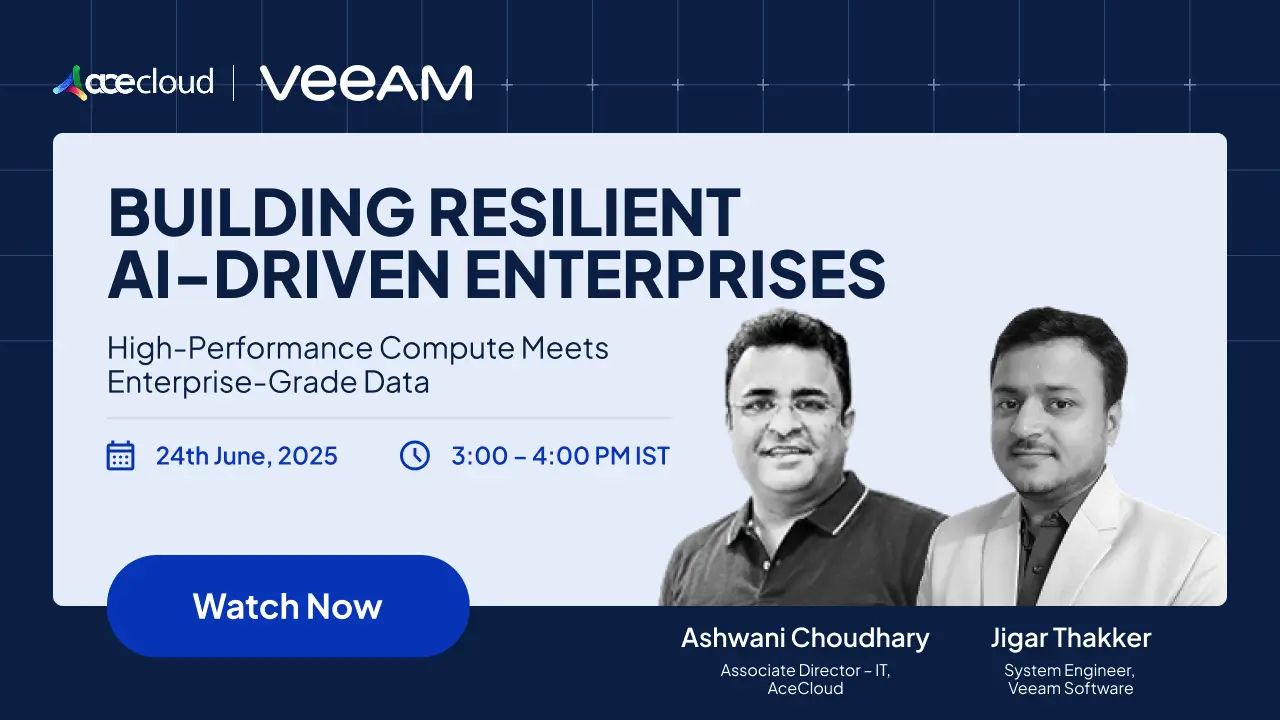 Building Resilient AI-Driven Enterprises: High-Performance Compute Meets Enterprise – Grade Data